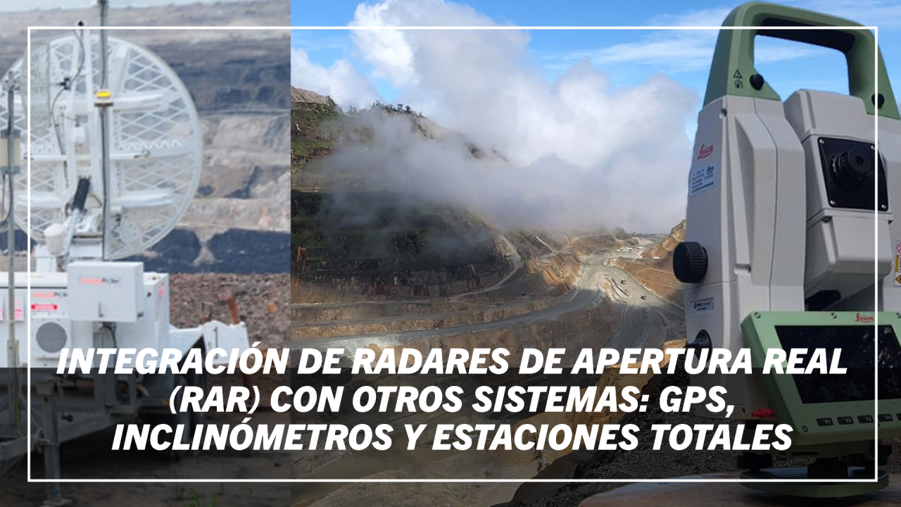 Integración de Radares de Apertura Real (RAR) con Otros Sistemas: GPS, Inclinómetros y Estaciones Totales