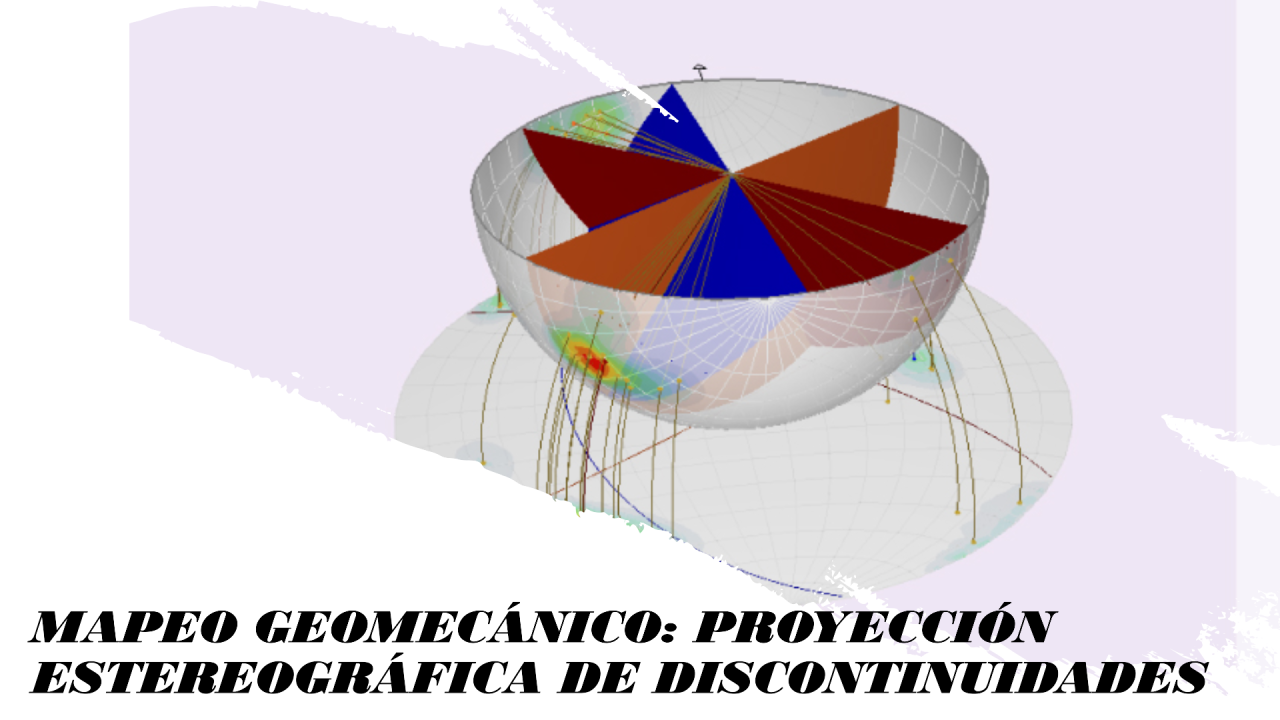 Mapeo Geomecánico para Excavaciones Subterráneas y Superficiales: Proyección Estereográfica de Discontinuidades